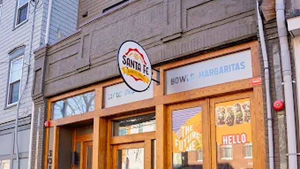 Santa Fe Burrito Grill East Boston storefront at 303 Sumner Street, East Boston, MA