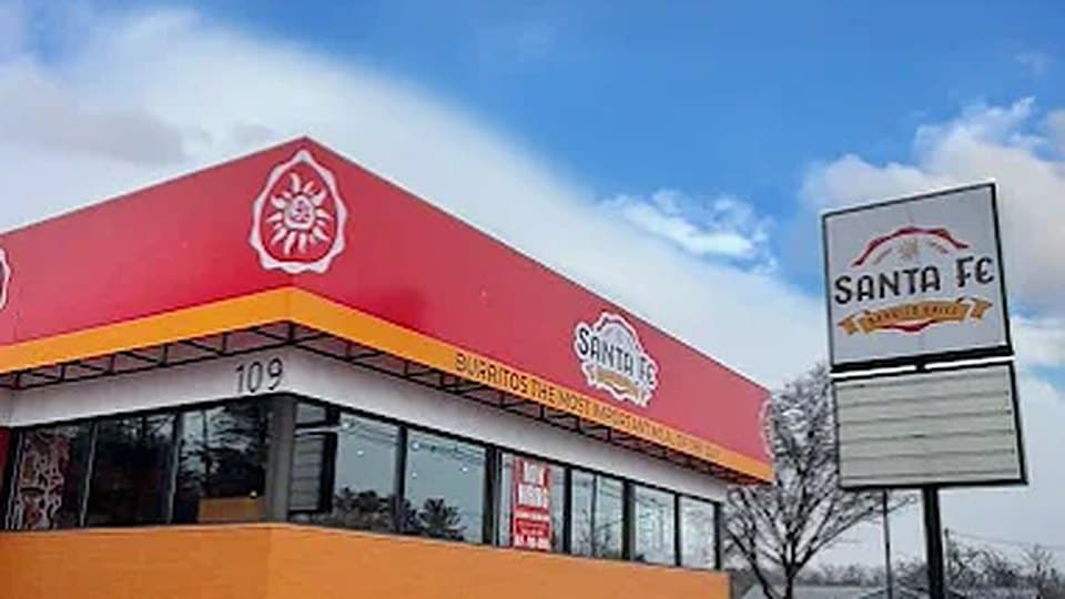 Santa Fe Burrito Grill North Reading storefront at 109 Main Street, North Reading, MA