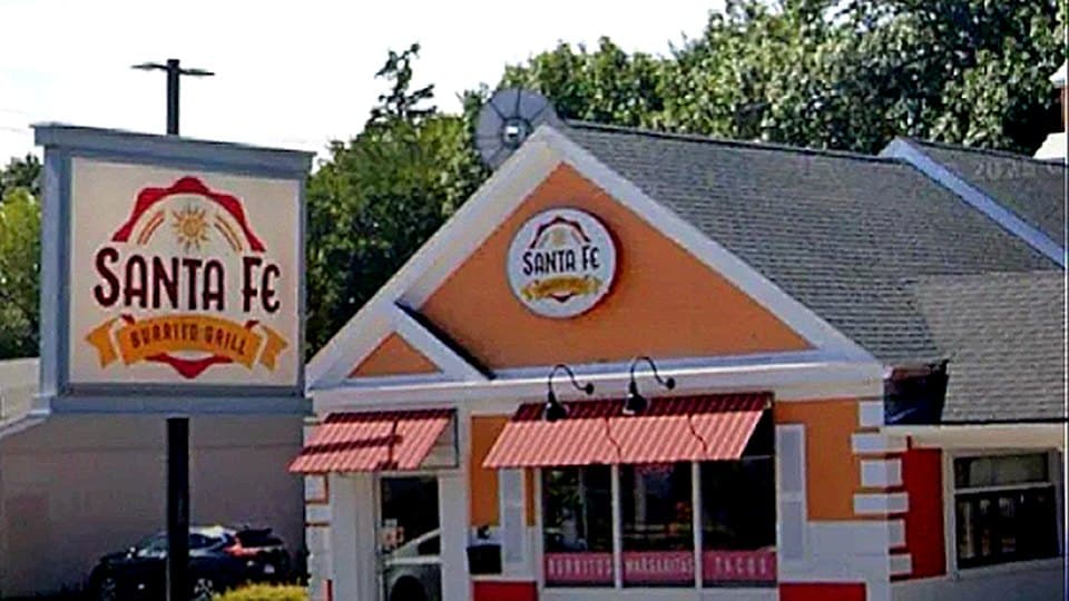 Santa Fe Burrito Grill Weymouth storefront at 415 Washington St, Weymouth, MA
