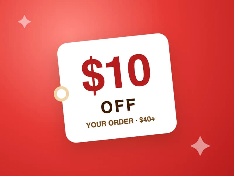 $10 Off Your Order